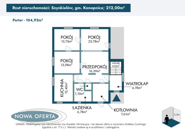 dom wolnostojący, 5 pokoi Szynkielów. Zdjęcie 40
