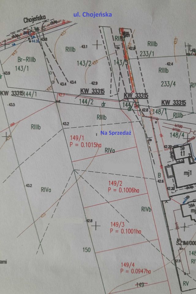 Działka rolno-budowlana Dębno, ul. Chojeńska. Zdjęcie 2