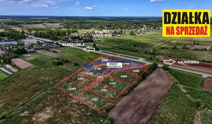 Działka inwestycyjna Dubicze Cerkiewne, brak