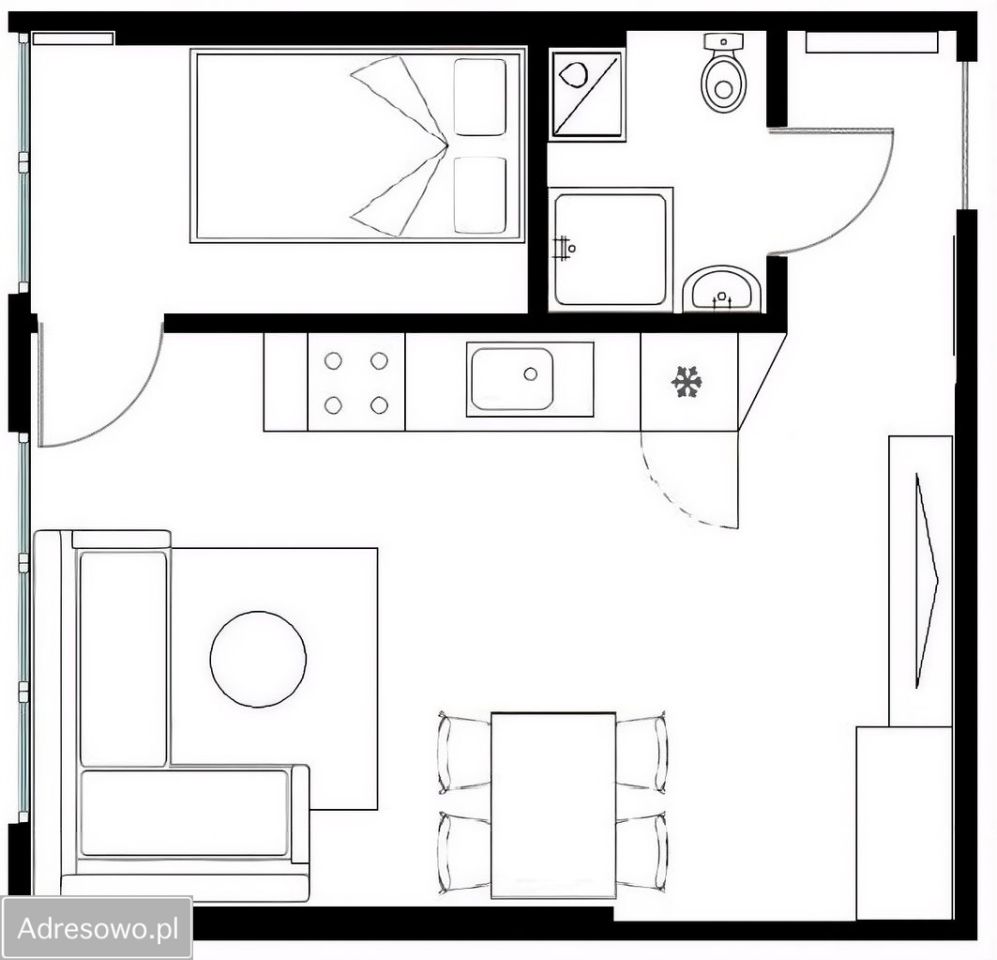 Mieszkanie 2-pokojowe Otwock. Zdjęcie 4