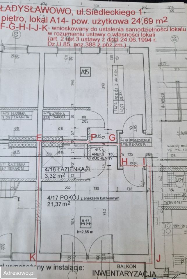 Mieszkanie 3-pokojowe Władysławowo, ul. Siedleckiego. Zdjęcie 13