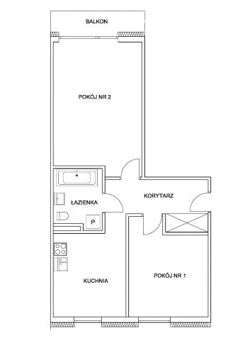 Mieszkanie 2-pokojowe Werbkowice. Zdjęcie 1