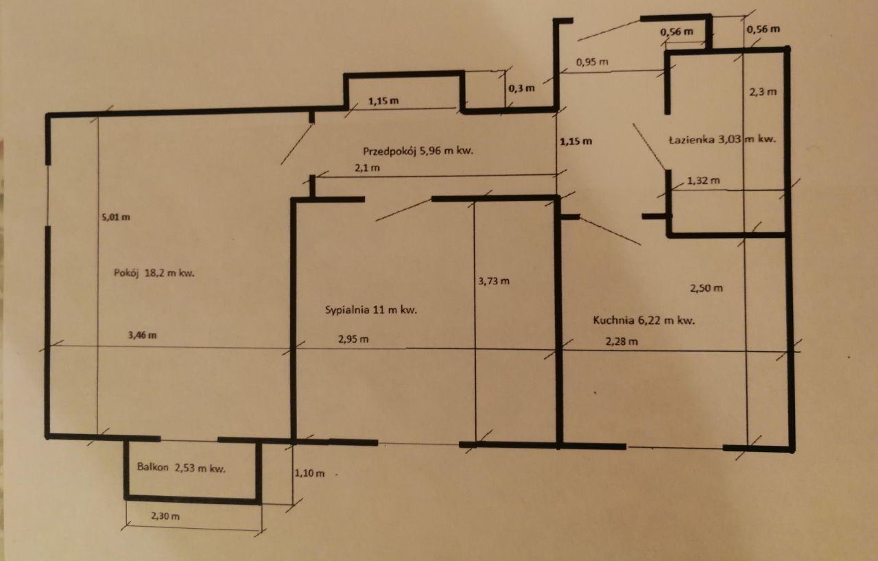 Mieszkanie 2-pokojowe Łódź Śródmieście, ul. Prezydenta Gabriela Narutowicza. Zdjęcie 13