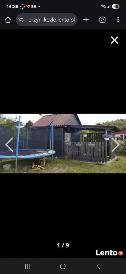 Działka rod Kędzierzyn-Koźle Kuźniczka, al. Spokojna