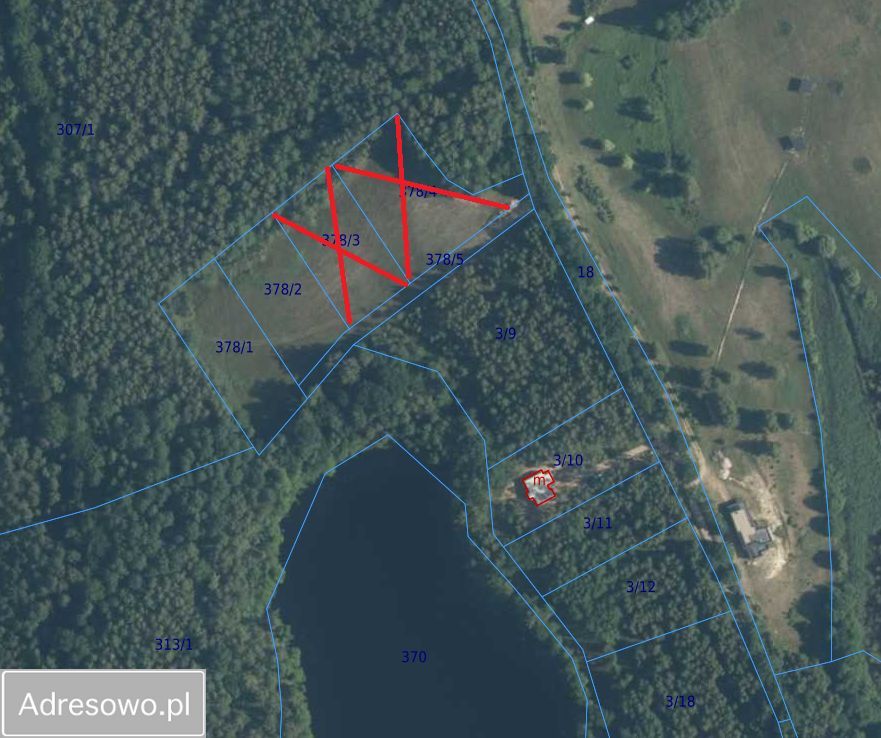 Działka budowlana Brzeźno