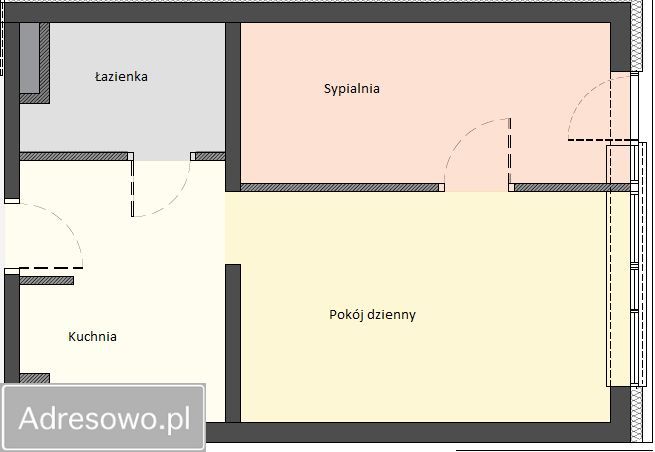 Mieszkanie 2-pokojowe Zabrze Centrum, ul. Kowalska. Zdjęcie 13