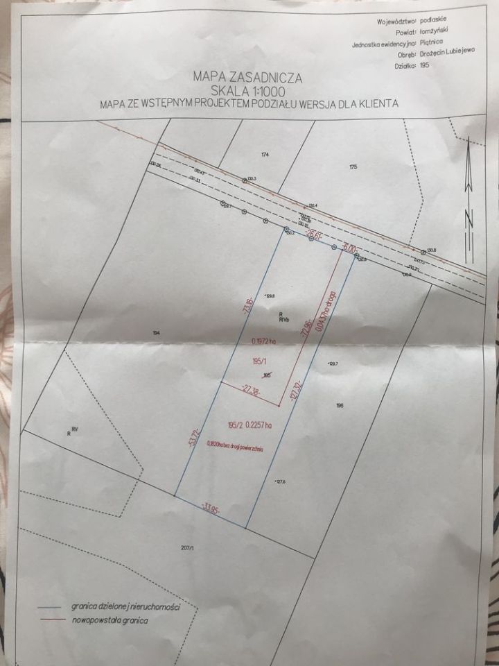 Działka budowlana Drożęcin-Lubiejewo