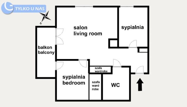 Mieszkanie 3-pokojowe Kraków Ruczaj, ul. Obozowa. Zdjęcie 21