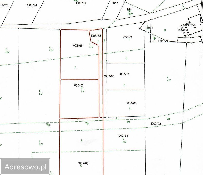 Działka budowlana Poręba Wielka, ul. Ruczaj. Zdjęcie 2