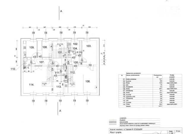 kamienica, 10 pokoi Starogard Gdański, ul. Tczewska. Zdjęcie 22