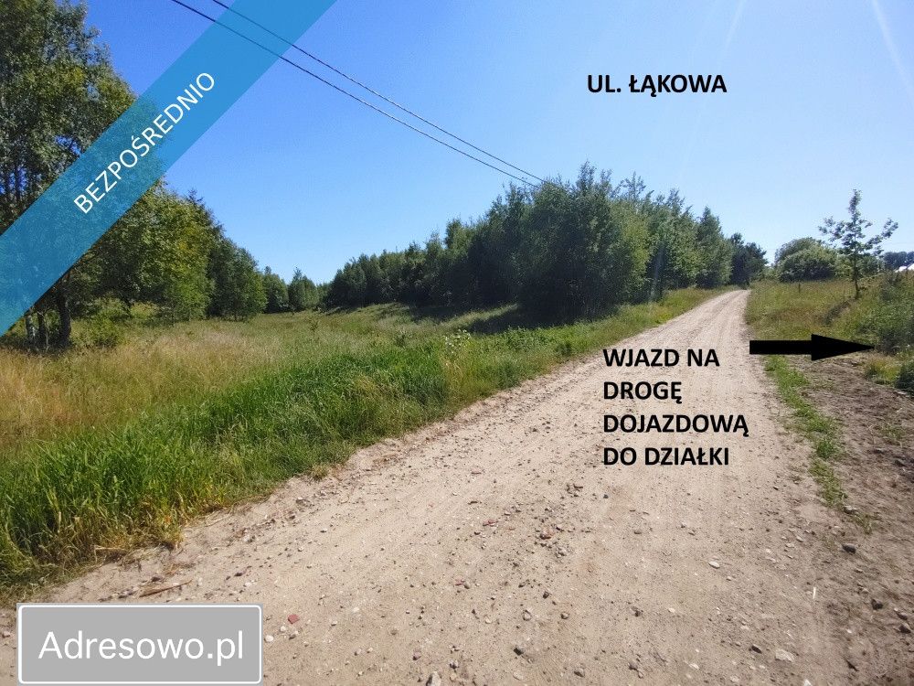 Działka budowlana Pomlewo, ul. Łąkowa. Zdjęcie 6