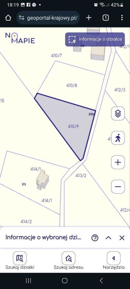 Działka budowlana Pinczyn, ul. Ciska. Zdjęcie 2