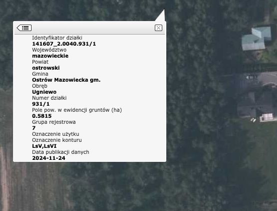 Działka Ugniewo. Zdjęcie 2