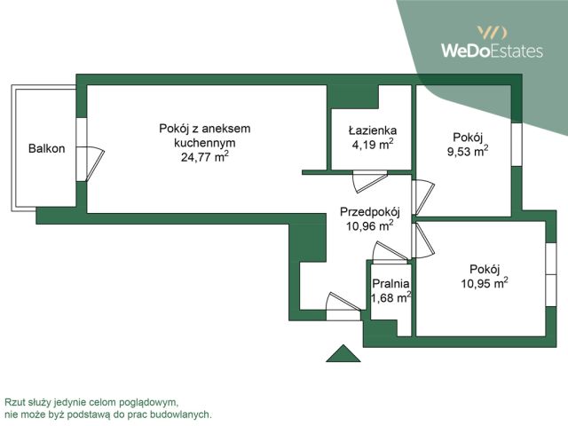 Mieszkanie 3-pokojowe Warszawa Bielany, ul. Sokratesa. Zdjęcie 20