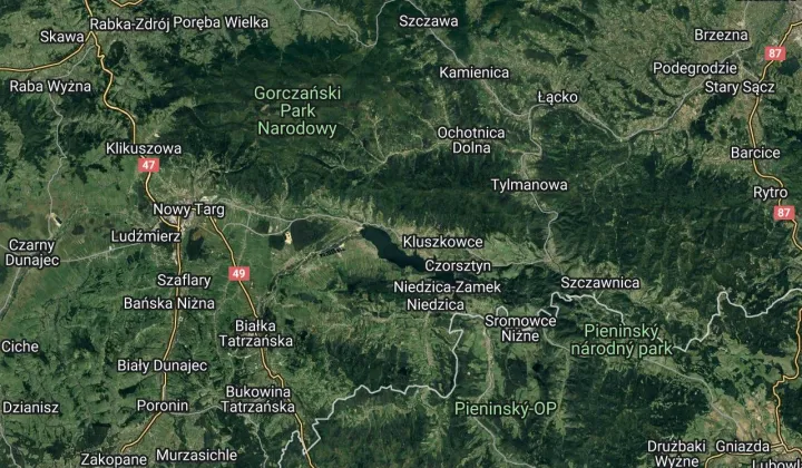 Działka budowlana Maniowy