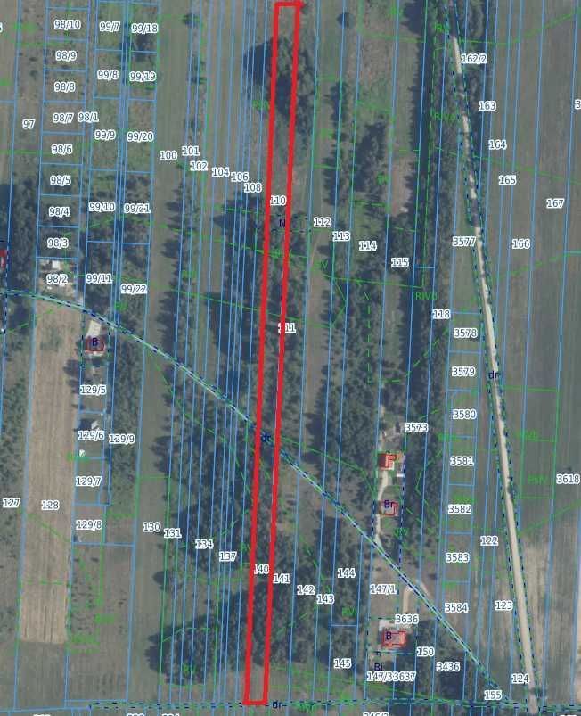 Działka rolna Stanisławów, ul. Spacerowa