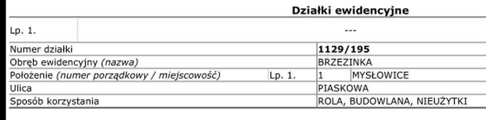 Działka rolno-budowlana Mysłowice Brzezinka, ul. Piaskowa. Zdjęcie 3