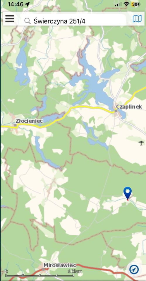 Działka rolna Świerczyna. Zdjęcie 5