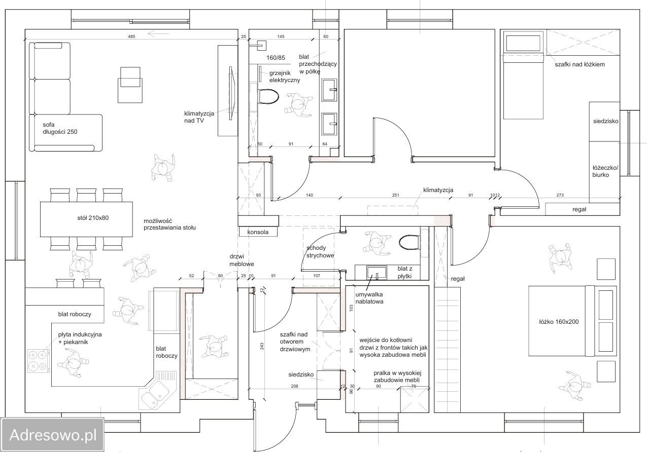 dom wolnostojący, 4 pokoje Borów. Zdjęcie 20