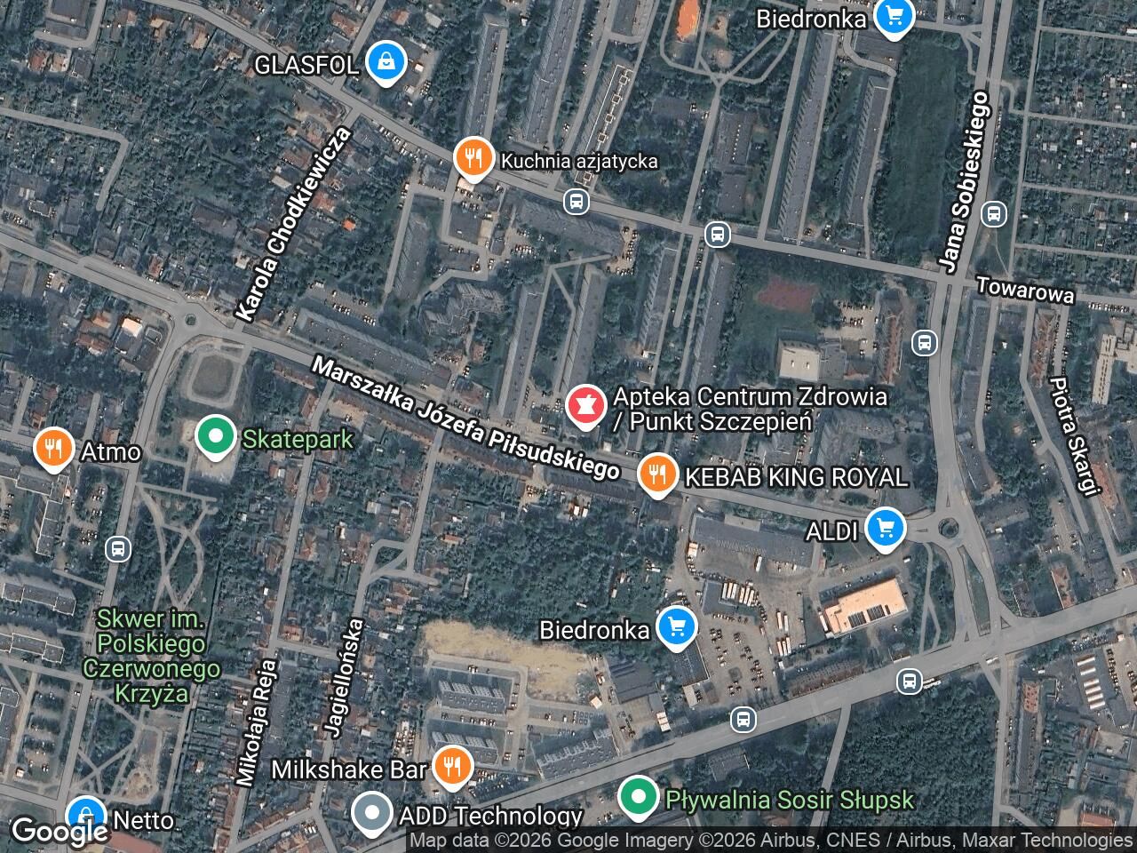 Mieszkanie 2-pokojowe Słupsk, Marszałka Józefa Piłsudskiego