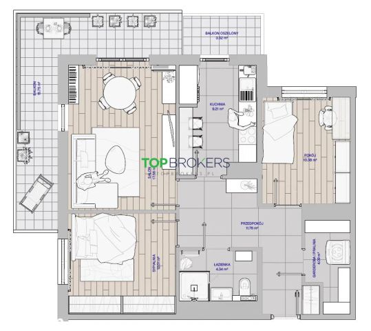 Mieszkanie 3-pokojowe Warszawa Białołęka, ul. Gioacchino Rossiniego. Zdjęcie 14