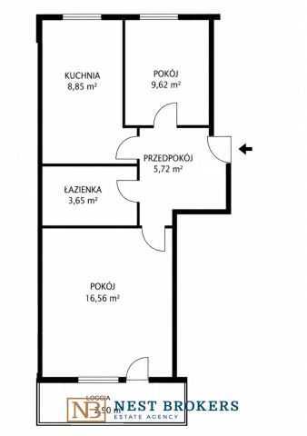 Mieszkanie 2-pokojowe Kraków Bieżanów, ul. Okólna. Zdjęcie 2