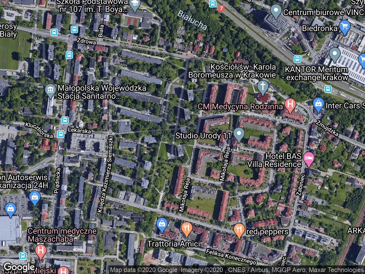 ul konecznego kraków mapa Mieszkanie Kraków, ul. Marii Bobrzeckiej, bez pośrednika   48 m2 