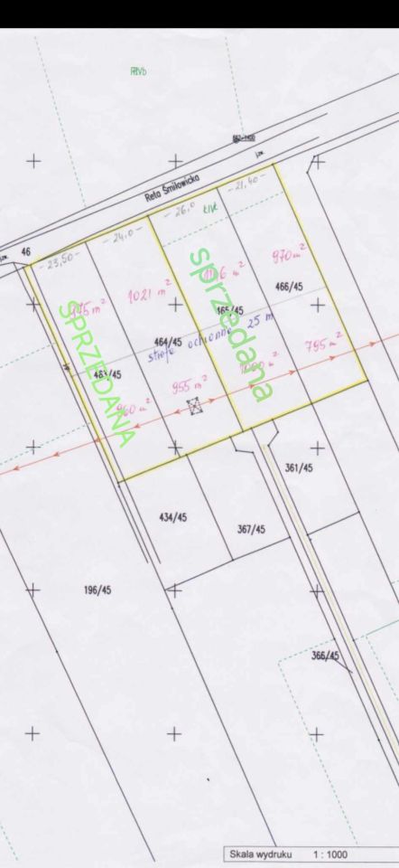 Działka budowlana Mikołów Reta Śmiłowicka, ul. Reta