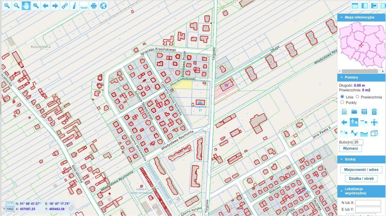 Działka budowlana Uniejów, ul. E. Orzeszkowej. Zdjęcie 3