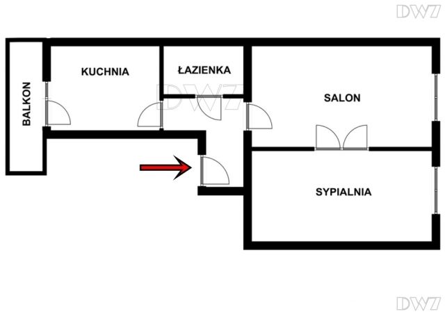 Mieszkanie 3-pokojowe Kraków Śródmieście, ul. Tenczyńska. Zdjęcie 19