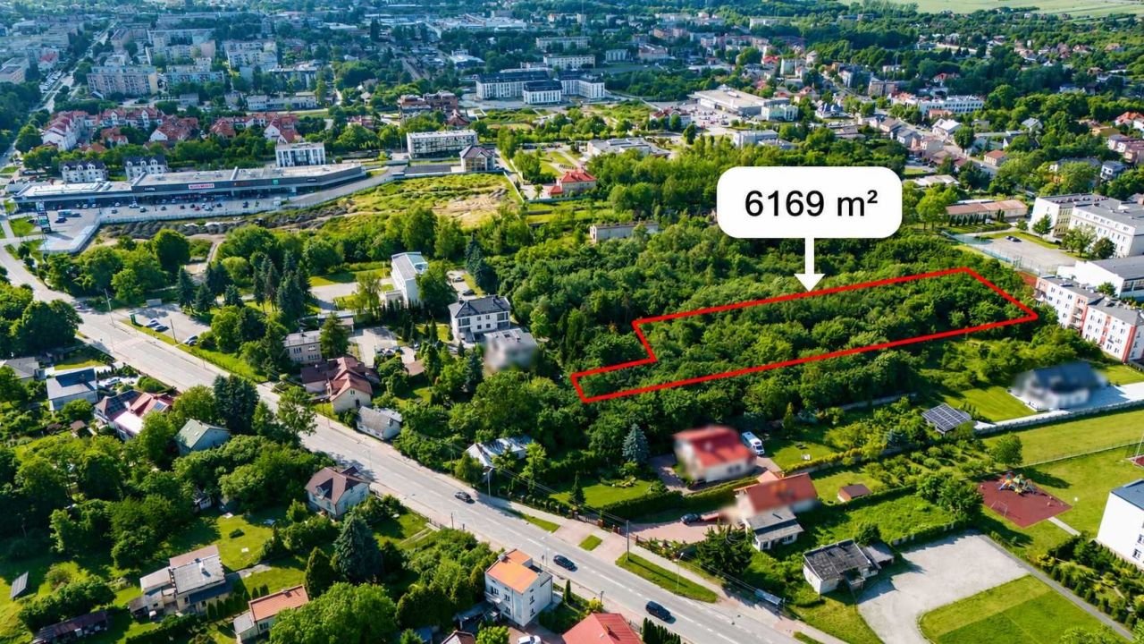 Działka inwestycyjna Jędrzejów, ul. Feliksa Przypkowskiego. Zdjęcie 1