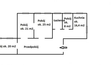 Mieszkanie 4-pokojowe Łódź Śródmieście, ul. Piotrkowska
