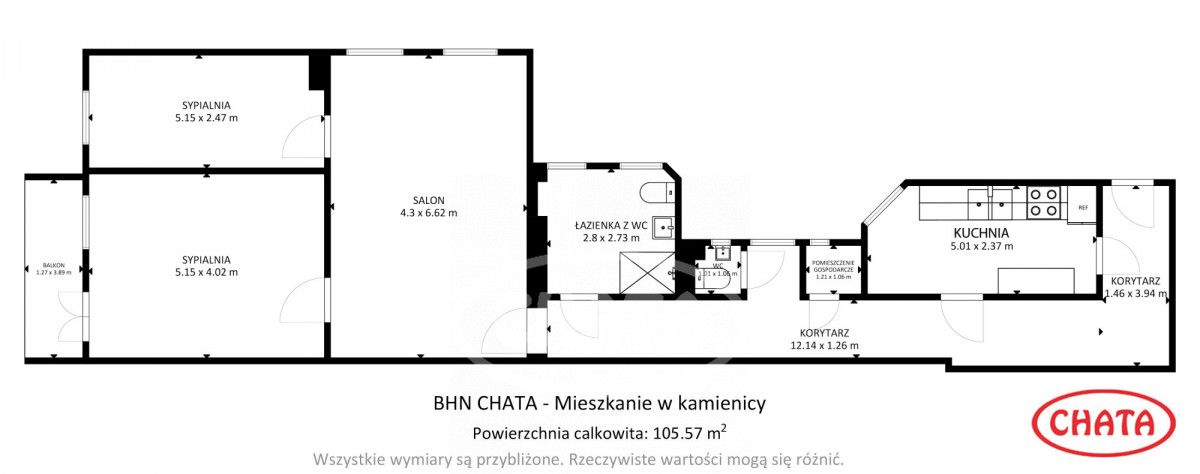 Mieszkanie 3-pokojowe Wrocław Śródmieście, ul. Cypriana Kamila Norwida. Zdjęcie 25