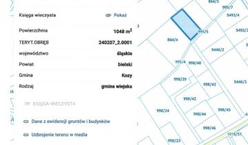 Działka budowlana Kozy