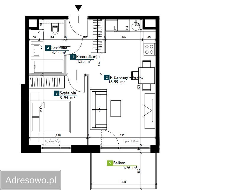 Mieszkanie 2-pokojowe Warszawa Bemowo, ul. Podgrodzie. Zdjęcie 4