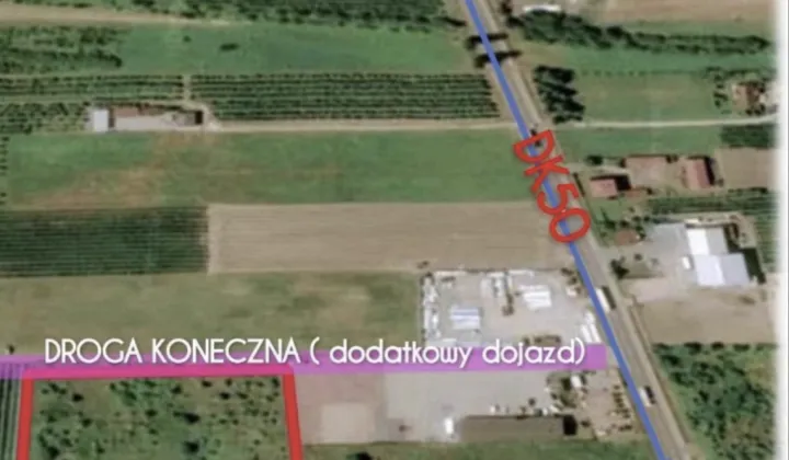 Działka inwestycyjna Janówek