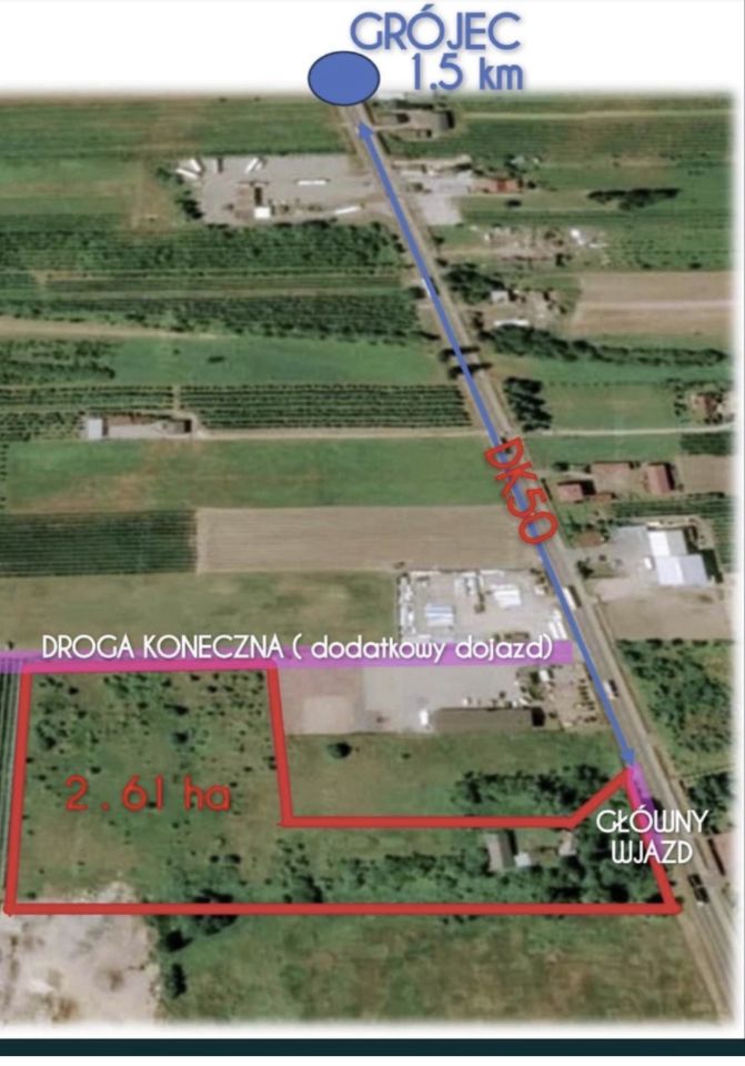 Działka inwestycyjna Janówek. Zdjęcie 1