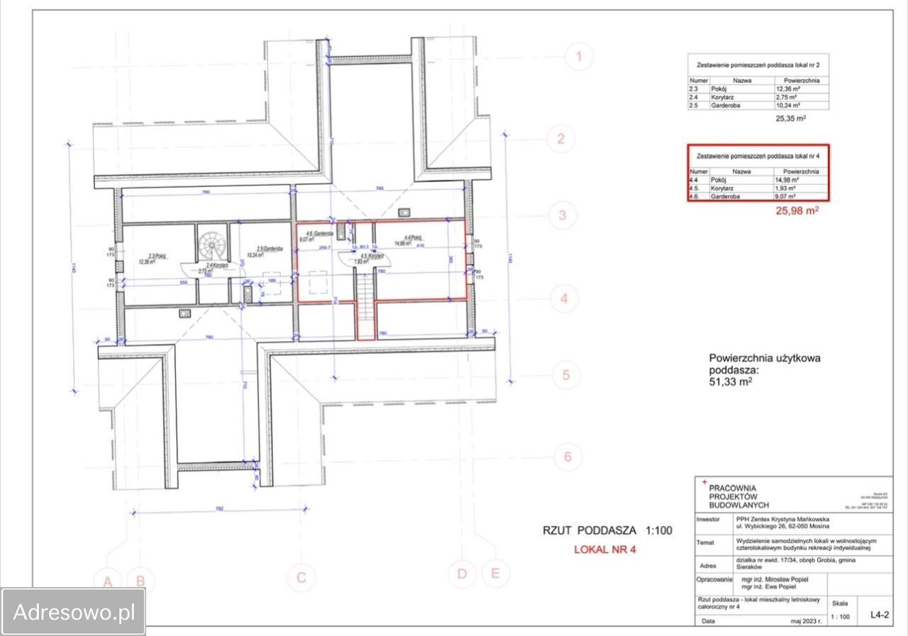 Mieszkanie 4-pokojowe Grobia. Zdjęcie 8
