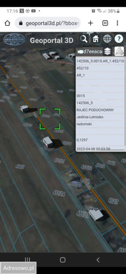 Działka budowlana Rajec Poduchowny, ul. Polna. Zdjęcie 2