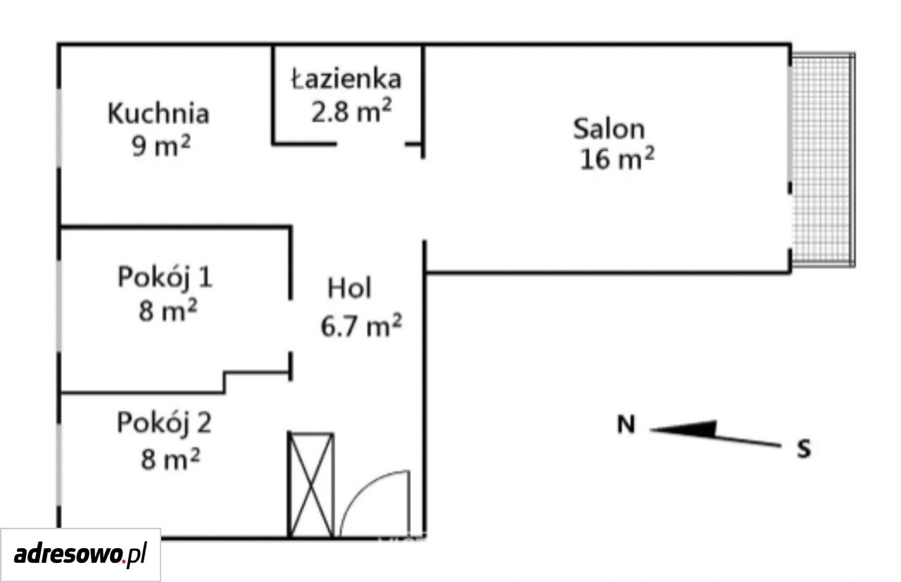 Mieszkanie 3-pokojowe Kraków Krowodrza, ul. Kazimierza Wielkiego. Zdjęcie 11