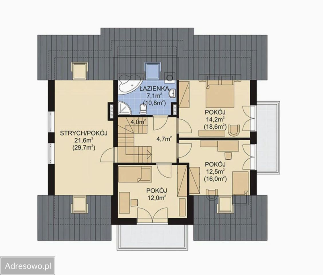 dom wolnostojący Bratkowice. Zdjęcie 19