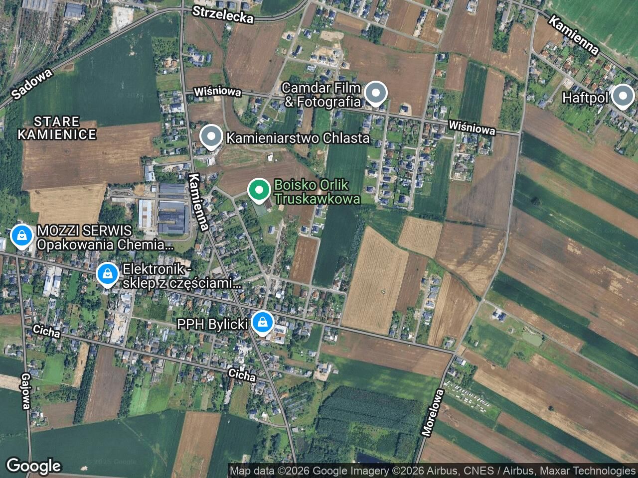 Działka budowlana Ostrów Wielkopolski, ul. Śliwkowa