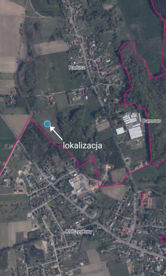 Działka budowlana Radusz. Zdjęcie 6