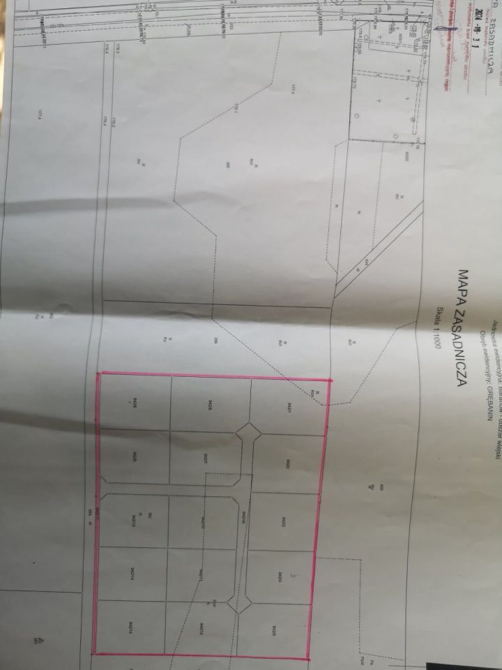 Działka budowlana Grębanin. Zdjęcie 2