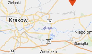Działka na sprzedaż Kraków Nowa Huta ul. Barwna