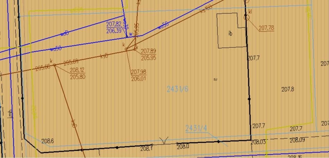 Działka budowlana Nagawczyna. Zdjęcie 4