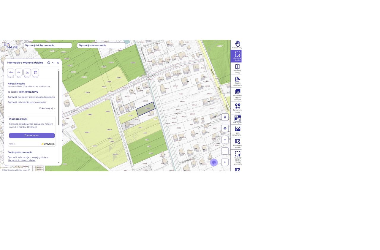 Działka budowlana Mielec Smoczka, ul. św. Brata Alberta. Zdjęcie 2