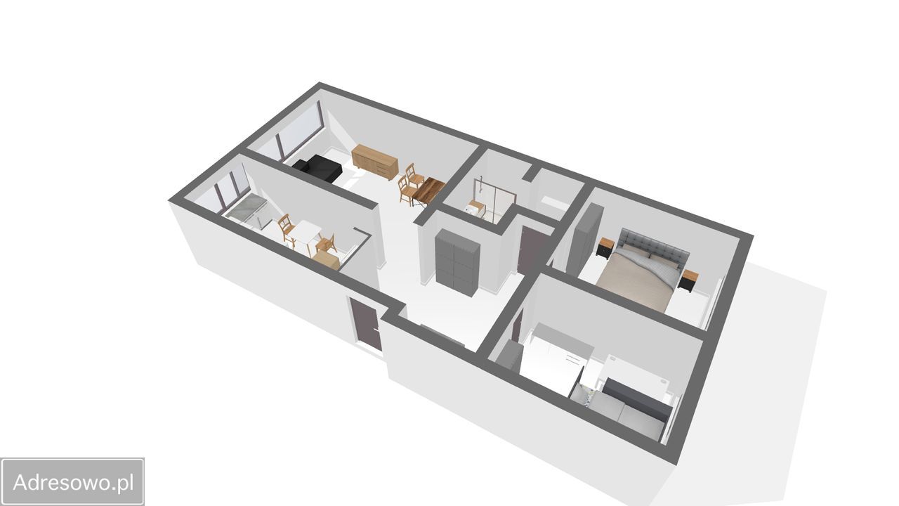 Mieszkanie 3-pokojowe Sosnowiec Centrum, ul. Jagiellońska. Zdjęcie 18