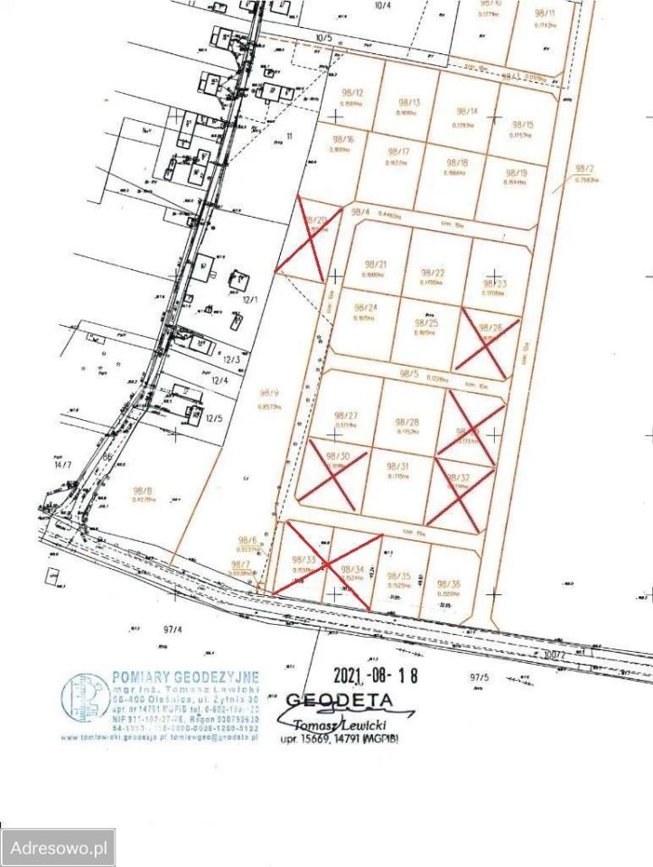 Działka budowlana Nowica. Zdjęcie 4