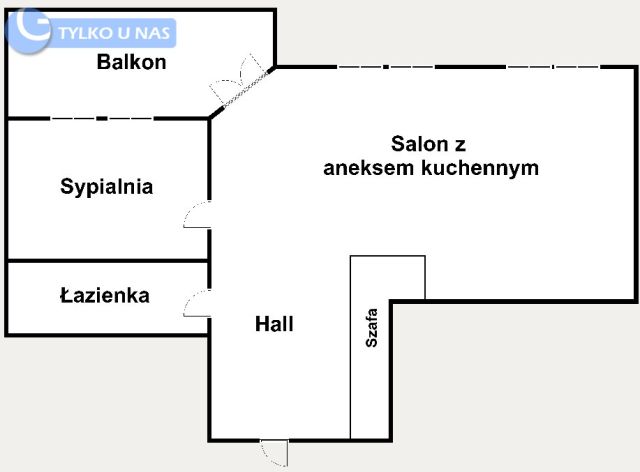 Mieszkanie 2-pokojowe Kraków Prądnik Czerwony, ul. Fiołkowa. Zdjęcie 13